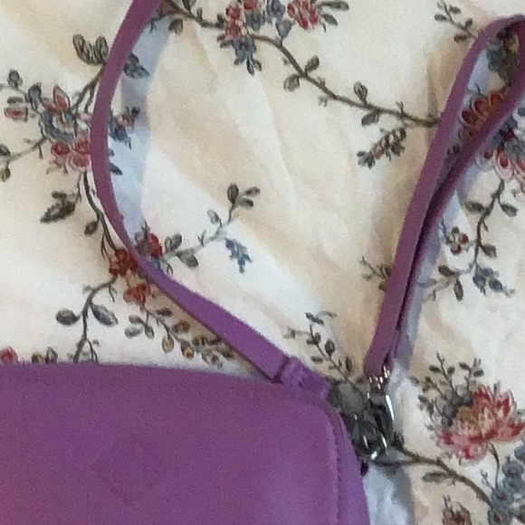 Purple cross body bag - Picture 3 of 3
